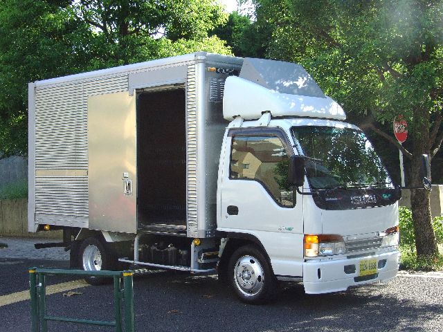 エルフ 2t車両扉付アルミJレールNOxPM適合
