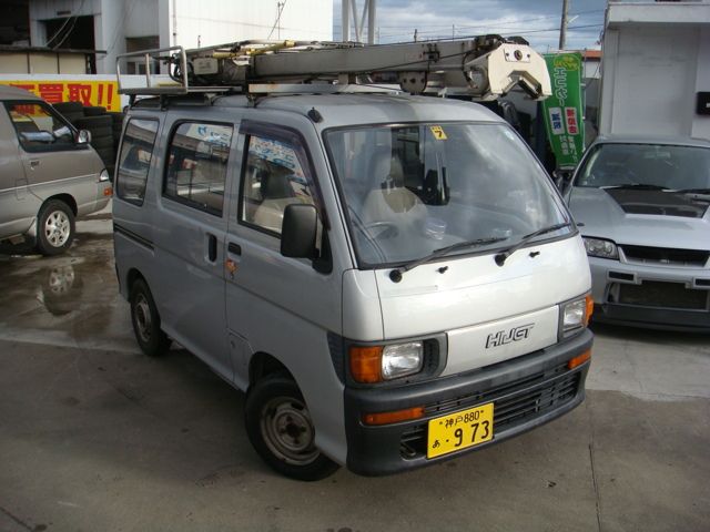 ハイゼットバン 高所作業車 (シルバー)
