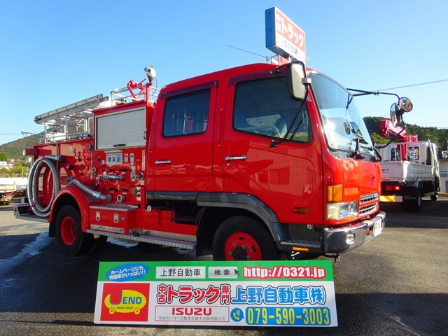 ファイター(三菱) 水槽付消防車 4WD 1.5kl積み 中古車画像