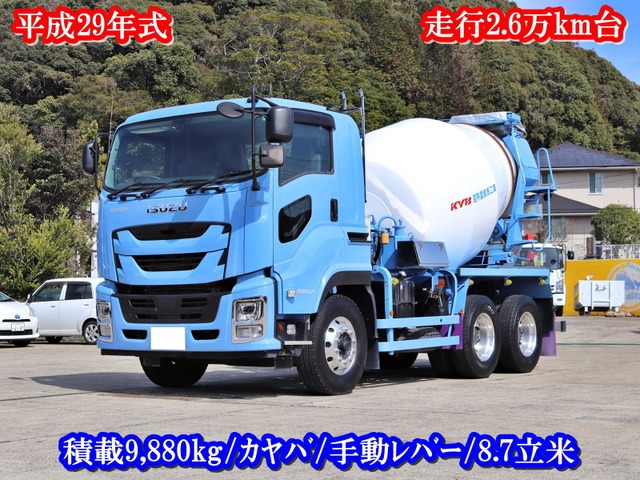 いすゞ ギガ 10t コンクリートミキサー車 応談 平成29年 17年 長崎県 中古車 価格 Com