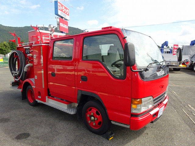 アトラス(日産) 水槽付消防車 900L 可搬式ポンプ 中古車画像