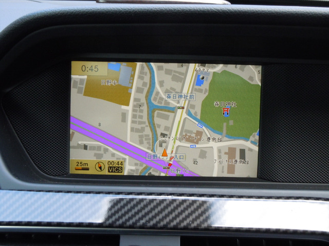 見やすい位置にあるナビ画面です!