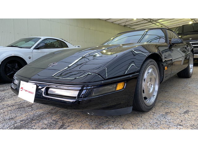 シボレー コルベット 5.7 ディーラー車 40周年 赤革 398.0万円