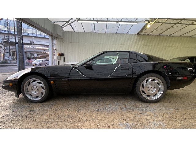 シボレー コルベット 5.7 ディーラー車 40周年 赤革 398.0万円