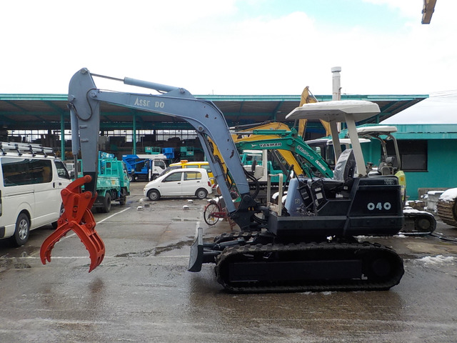 クボタミニバックホー