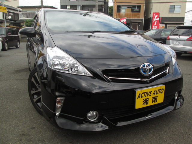 プリウスα(トヨタ) 1.8 G チューンブラック 中古車画像