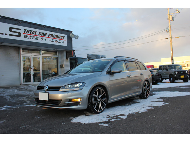 ゴルフヴァリアント(フォルクスワーゲン) TSI コンフォートライン ブルーモーションテクノロジー　ローダウン 19インチAW 中古車画像