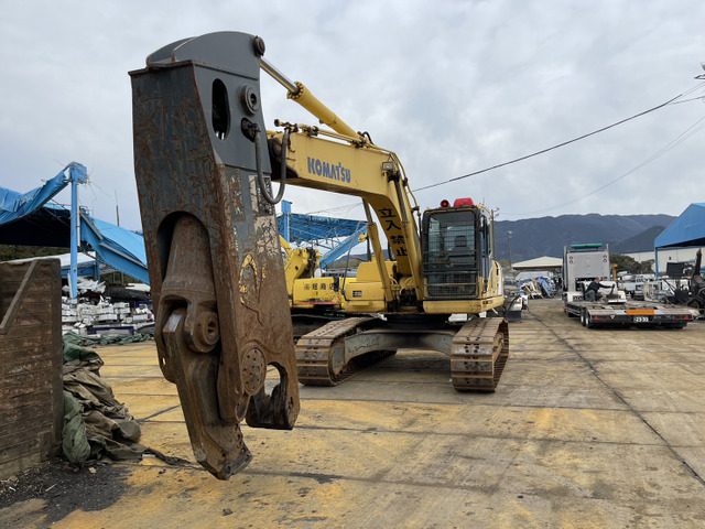 コマツ油圧ショベル