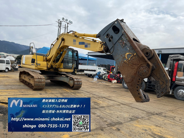 コマツ油圧ショベル