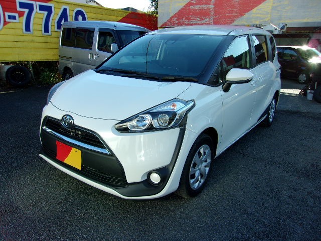 シエンタ(トヨタ) G 両側電動ドア セーフティセンス ナビ TV 中古車画像