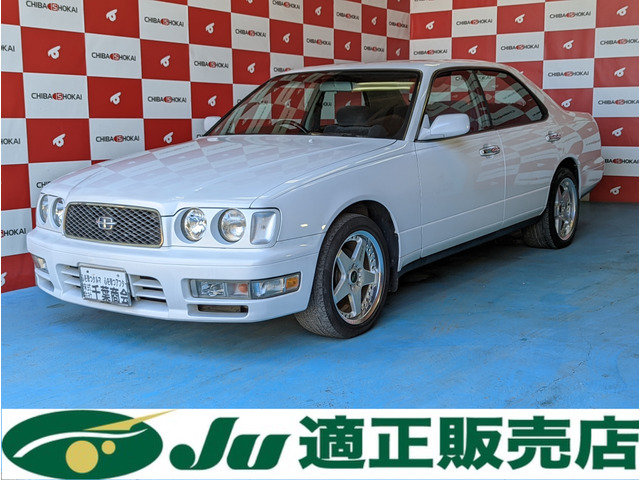 グロリア(日産) レイズセルモスポーツ17インチアルミ 中古車画像