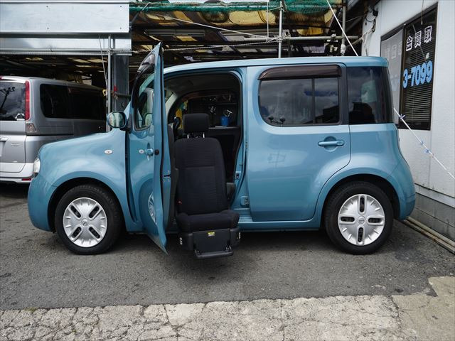 日産 キューブ 福祉車両ワンオーナー 60.5万円 平成24年(2012年