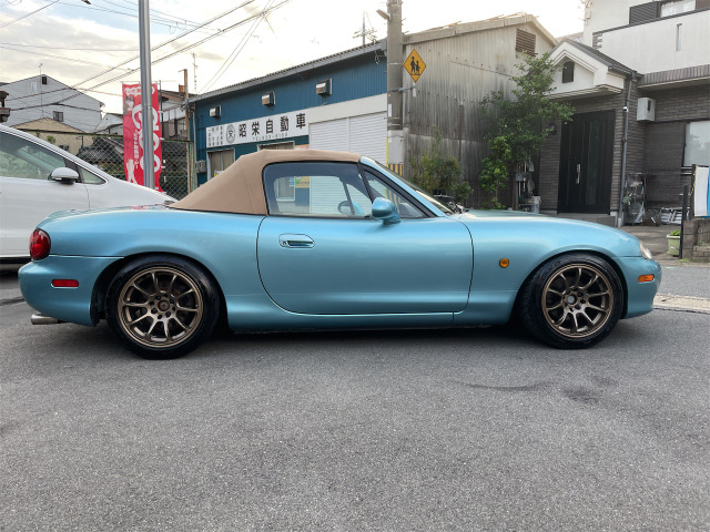 マツダ ロードスター 1.8 VS ブリッツ車高調 8Jツライチホイール