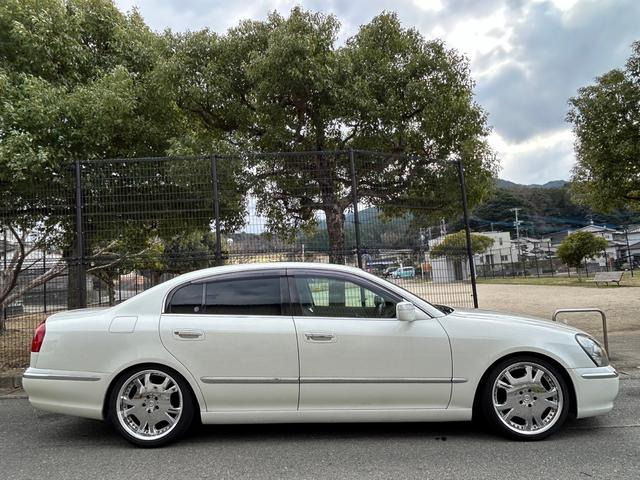 日産 シーマ 3.0 300G グランドツーリング 車高調 社外19AW 77.0