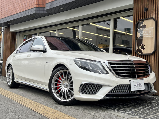 海外購入　超希少　メルセデスベンツS63 メルセデス・ベンツS63 AMG 4MATICロング（4WD/7AT）【海外試乗