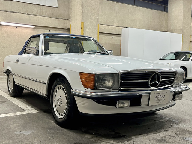 メルセデス・ベンツ SLクラス 560SL 正規D車 ウッドステア&シフト 全D記録 1150.0万円 昭和62年(1987年) 東京都  中古車 - 価格.com