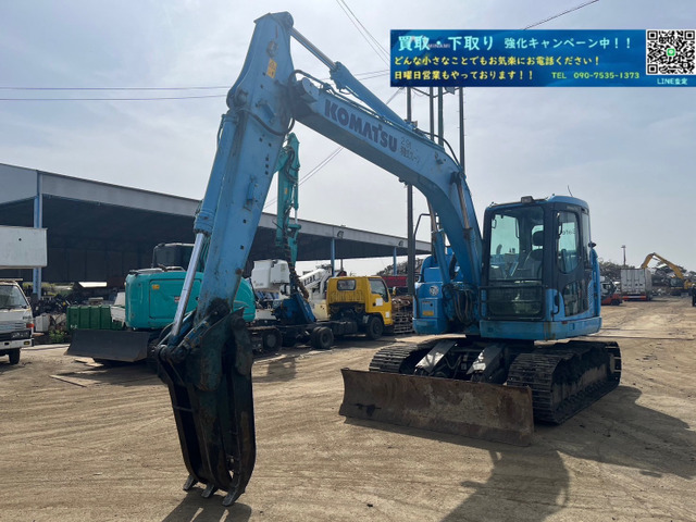 コマツ油圧ショベル