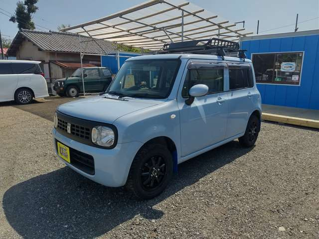 スズキ アルトラパン リフトアップ アウトドア ソロキャンプ 42.9万円