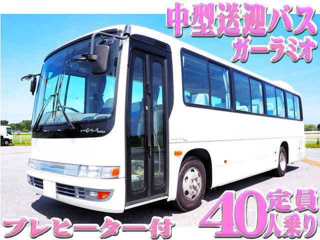 ガーラミオ(いすゞ) 中型送迎バス 40人乗り プレヒーター 中古車画像