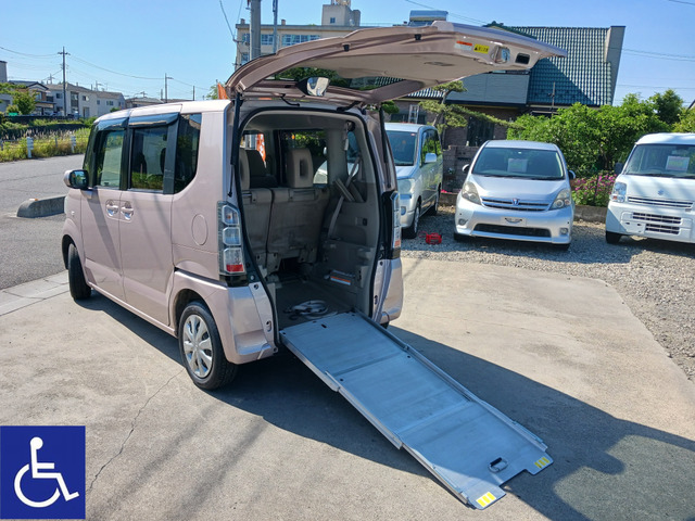 N-BOX+(ホンダ) 福祉車両 スローパー タクシーメーター付 電動ウインチ 中古車画像