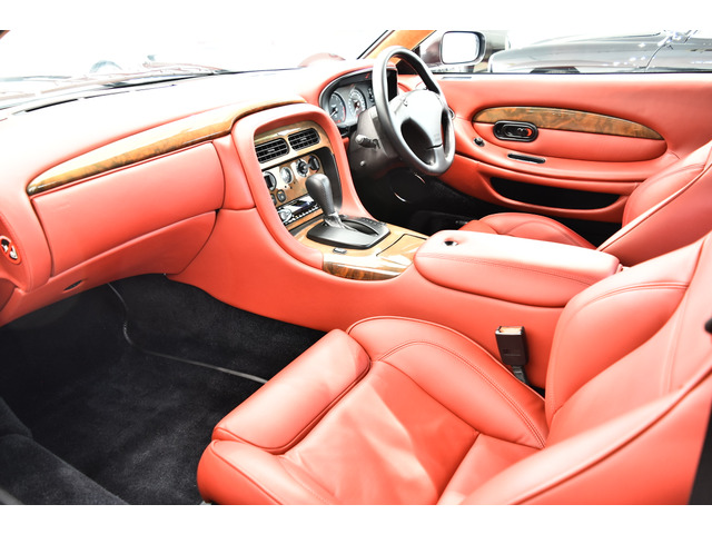 アストンマーチン DB7 ヴァンテージ 正規D車 有償色 レッドレザー 右H