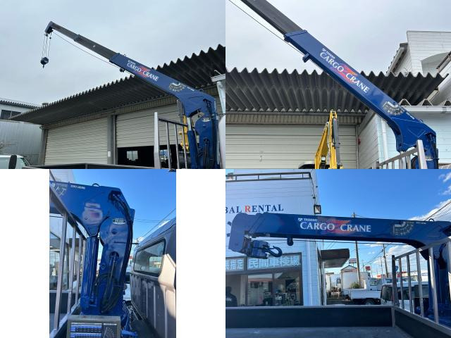 三菱 キャンター 平クレーン 3段 タダノ ラジコン付 280.0万円