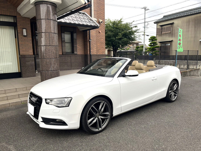 アウディ A5カブリオレ 2.0 TFSI クワトロ 4WD 社外19インチ