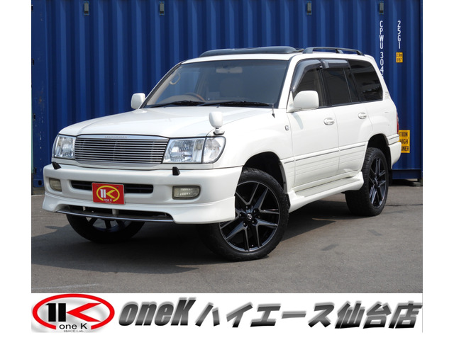 トヨタ ランドクルーザー100 4.2 VXリミテッド ディーゼル 4WD 寒冷地仕様 SR AHC 純正エアロ 239.8万円  平成10年(1998年) 宮城県 中古車 - 価格.com