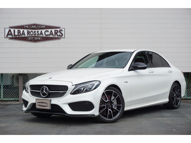 Cクラス(AMG) AMG C43 4マチック 4WD　左H・赤革・エクスクルーシブPKG・ナビ 中古車画像