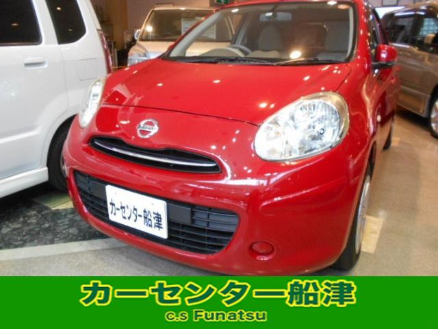 マーチ(日産) 1.2 12X　純正ナビ付 地デジTV ETC 中古車画像