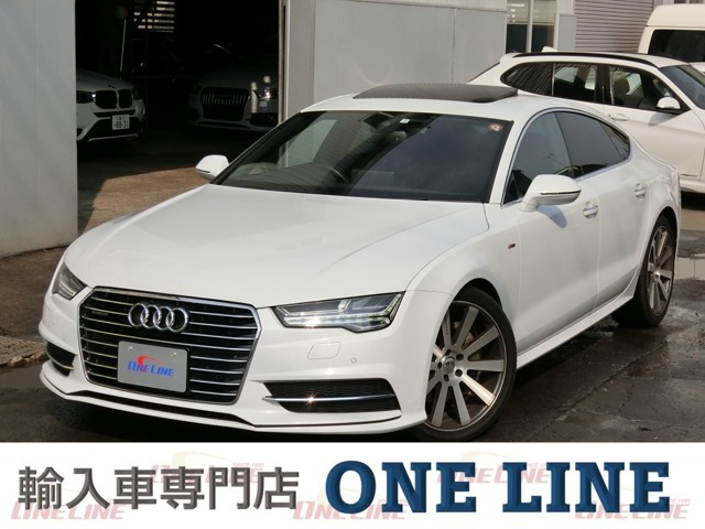 A7スポーツバック(アウディ) 2.0 TFSI クワトロ Sラインパッケージ 4WD　後期モデル 本州仕入車 サンルーフ 中古車画像