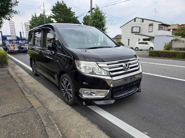 ステップワゴン(ホンダ) 2.0 スパーダ Z クールスピリット　両側パワスラ 大型ナビ 後期型 ETC 中古車画像