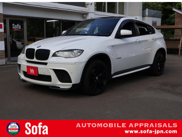 X6(BMW) xドライブ 35i 4WD　ナビTVBカメラフェィクカーボンルーフ 中古車画像