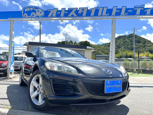 RX-8(マツダ) タイプE　黒革/社外ナビ/Bカメラ/アドバンスキー 中古車画像