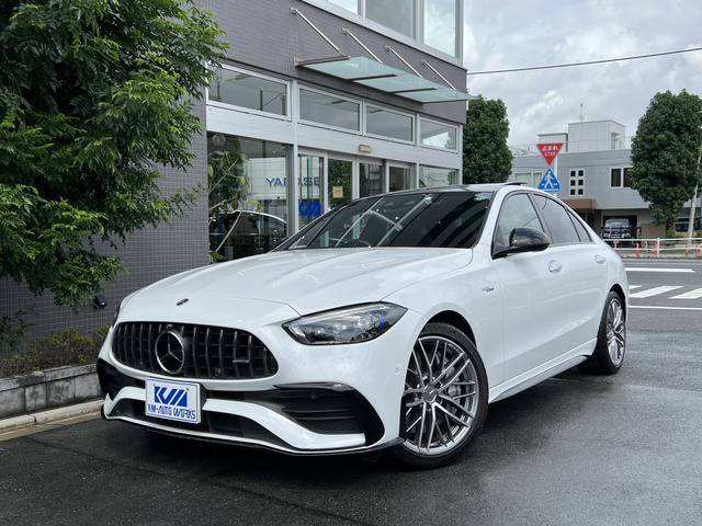 Cクラス(メルセデス・ベンツ) AMG C43 4マチック (BSG搭載モデル) 4WD　パノラミックルーフ 1オーナー!! 中古車画像