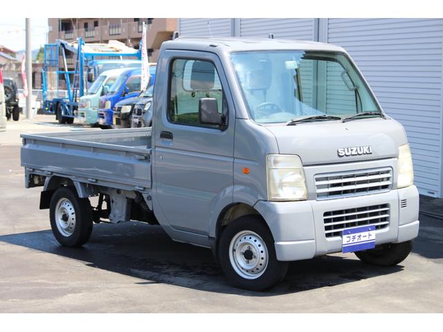 キャリイ(スズキ) KC 4WD 5MT パワステ Hi/Lo切替 ナルドグレーオールペン済み♪ 中古車画像