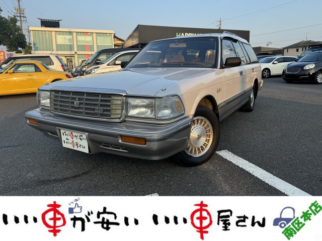 クラウンワゴン(トヨタ) 2.5 ロイヤルサルーン　禁煙☆再塗装済☆純正AW☆ドアバイザー 中古車画像