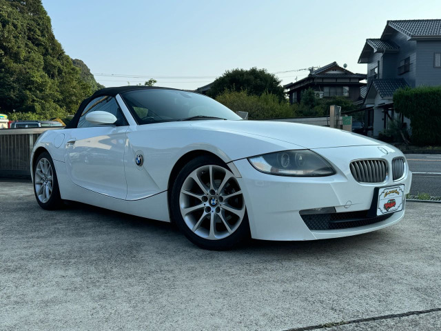 BMW Ｚ４ ロードスター２．５ｉ オープンカー ＨＩＤ ＡＴ シートヒーター アルミホイール ＡＢＳ 86.0万円 平成19年(2007年) 佐賀県  中古車 - 価格.com