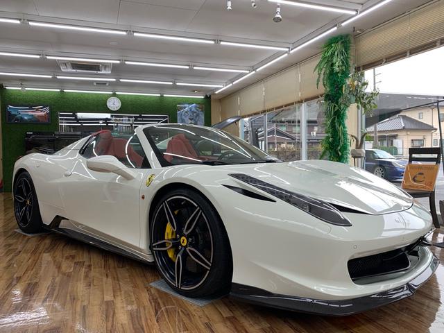 458スパイダー(フェラーリ) ベースグレード 正規D車フロントリフト 中古車画像
