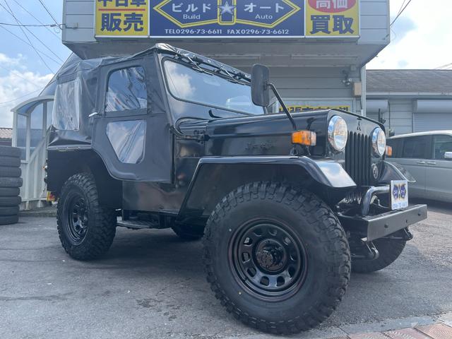 三菱 ジープ ウィリスジープ 左ハンドル ４ＷＤ ＣＪ３ＢＪ１０ ＪＨ４エンジン２２００ｃｃ １ナンバー ＮＯＸＰＭ不適合 174.0万円  昭和36年(1961年) 埼玉県 中古車 - 価格.com