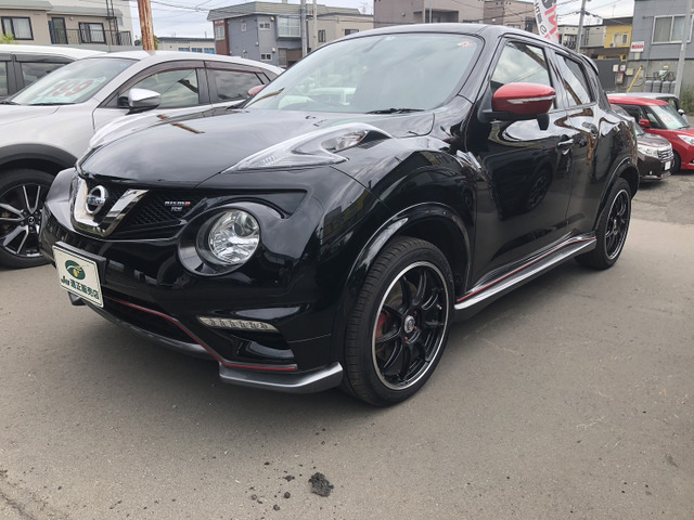 ジューク（日産）1.6 NISMO RS 4WD　ナビ TV Bluetooth 社外マフラー 中古車画像