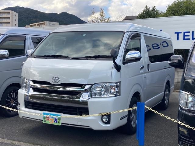 ハイエース(トヨタ) 2.7 GL ロング ミドルルーフ　純正ナビ ワンセグ 100V電源 中古車画像