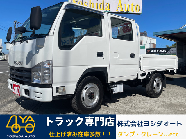 エルフ(いすゞ) ダブルキャブ 4WD 車検付R7/7 中古車画像