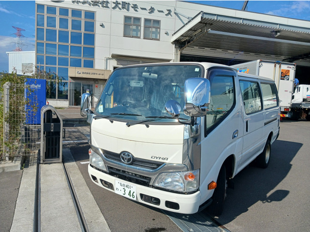 ダイナルートバン(トヨタ) 観音開2t&#44;車検付、排気ブレーキ 中古車画像