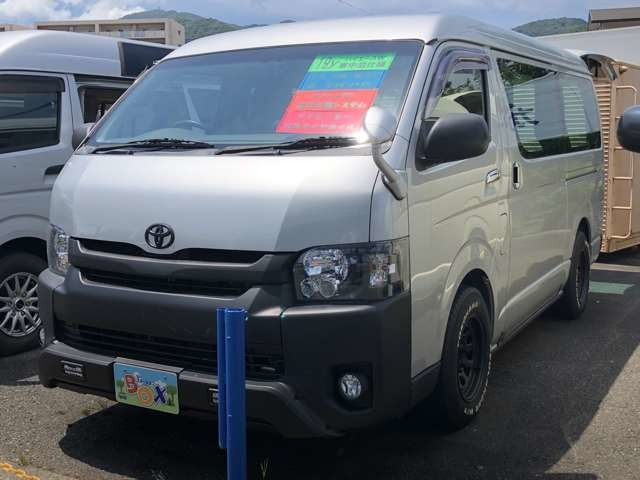 ハイエース(トヨタ) 2.7 DX ロング ミドルルーフ　DX ロング ミドルルーフ 車中泊仕様 走行充電 FFヒーター 中古車画像