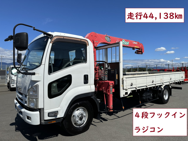 フォワード(いすゞ) 4段クレーン車 4tトラック 中古車画像