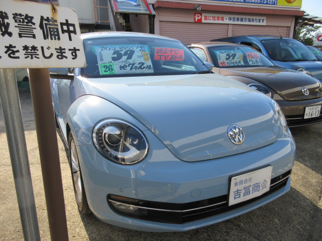 ザ・ビートル(フォルクスワーゲン) デザイン レザーパッケージ　すぐ乗れます(^^♪美車!ナビ付! 中古車画像