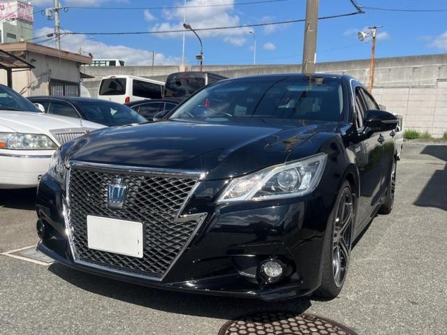 クラウンアスリート(トヨタ) ハイブリッド 2.5 S　純正ナビ Bluetooth接続 中古車画像