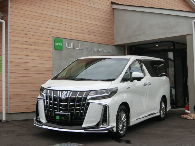 アルファード(トヨタ) ハイブリッド 2.5 SR Cパッケージ E-Four 4WD　4WD サンルーフ 7人乗り 禁煙車 中古車画像