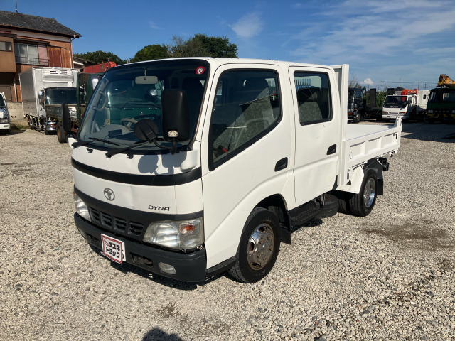 トヨタ ダイナ ダブルキャブダンプ 積2t 車検付 129.8万円 平成14年(2002年) 茨城県 中古車 - 価格.com